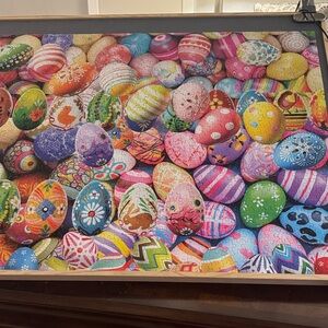 White Mountain Colorful Easter Egg Puzzle